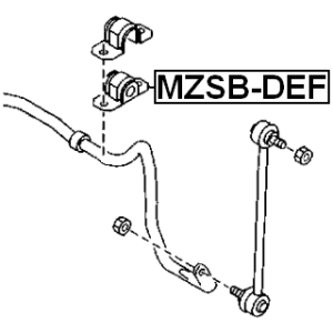 Mounting Stabiliser Bar - FEBEST MZSBDEF