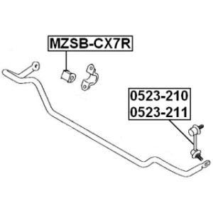 Mounting Stabiliser Bar - FEBEST MZSBCX7R