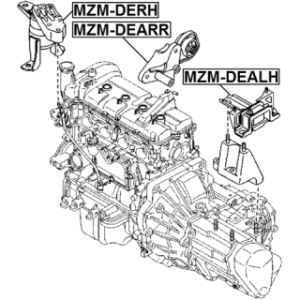 Mounting Engine - FEBEST MZMDERH