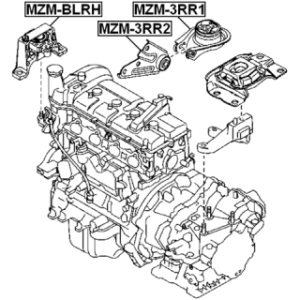 Mounting Engine - FEBEST MZMBLRH