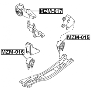 Mounting Engine - FEBEST MZM015