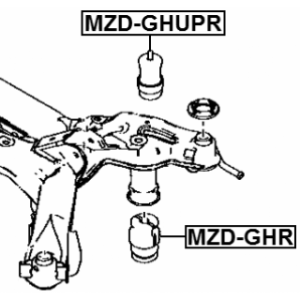 Rubber Buffer Suspension - FEBEST MZDGHUPR