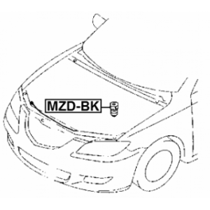 Buffer Bonnet - FEBEST MZDBK