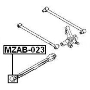 Mounting Control Trailing Arm - FEBEST MZAB023