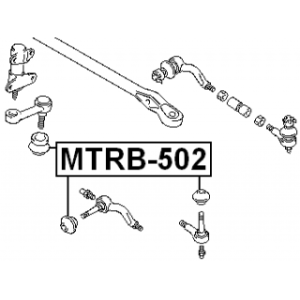 Repair Kit Tie Rod End - FEBEST MTRB502