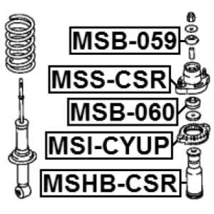 Spring Seat - FEBEST MSICYUP