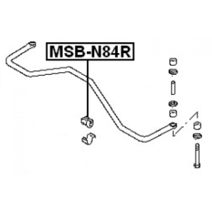 Mounting Stabiliser Bar - FEBEST MSBN84R