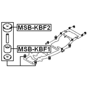 Mounting Vehicle Frame - FEBEST MSBKBF2