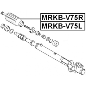 Bellow Steering - FEBEST MRKBV75R