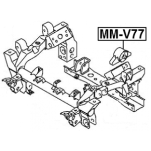 Mounting Differential - FEBEST MMV77