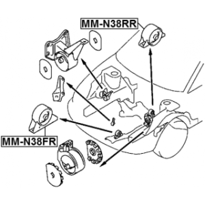 Mounting Engine - FEBEST MMN38FR