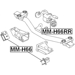 Mounting Engine - FEBEST MMH66RR