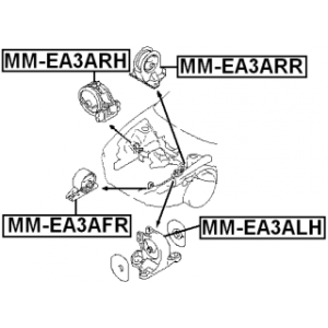 Mounting Engine - FEBEST MMEA3AFR