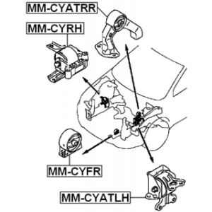 Mounting Engine - FEBEST MMCYATRR