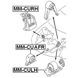 Mounting Engine - FEBEST MMCUAFR
