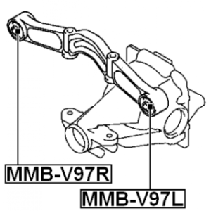 Mounting Differential - FEBEST MMBV97R