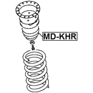 Rubber Buffer Suspension - FEBEST MDKHR