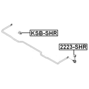 Mounting Stabiliser Bar - FEBEST KSBSHR