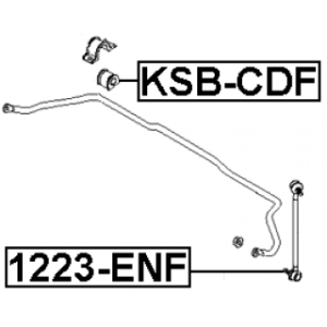 Mounting Stabiliser Bar - FEBEST KSBCDF