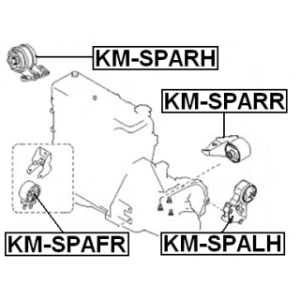 Mounting Engine - FEBEST KMSPARH