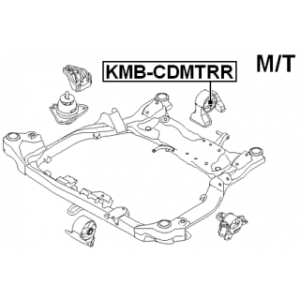 Mounting Engine - FEBEST KMBCDMTRR