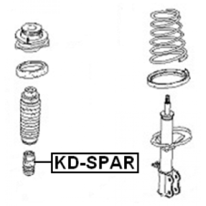 Rubber Buffer Suspension - FEBEST KDSPAR