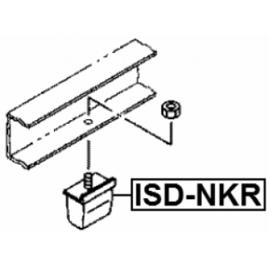 Leave Spring Stop Auxiliary Spring - FEBEST ISDNKR
