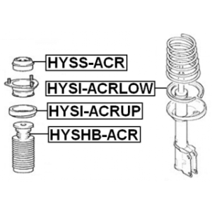 Spring Seat - FEBEST HYSIACRUP