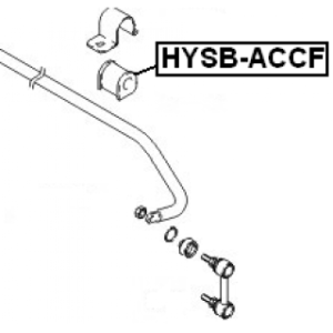 Mounting Stabiliser Bar - FEBEST HYSBACCF