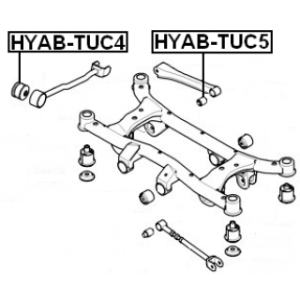 Mounting Control Trailing Arm - FEBEST HYABTUC4