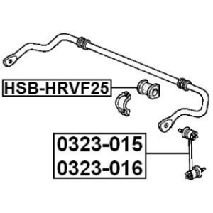Mounting Stabiliser Bar - FEBEST HSBHRVF25