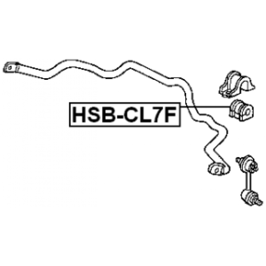 Mounting Stabiliser Bar - FEBEST HSBCL7F