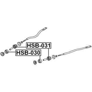 Mounting Control Trailing Arm - FEBEST HSB031