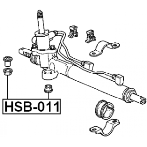 Mounting Steering Gear - FEBEST HSB011