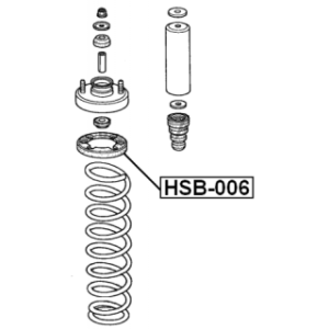 Spring Seat - FEBEST HSB006