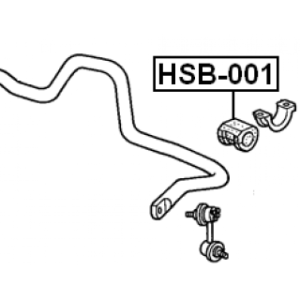 Mounting Stabiliser Bar - FEBEST HSB001
