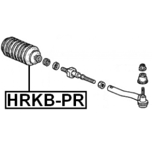 Bellow Steering - FEBEST HRKBPR