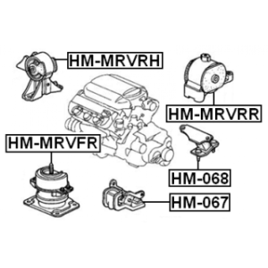Mounting Engine - FEBEST HMMRVRH