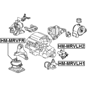 Mounting Engine - FEBEST HMMRVLH2