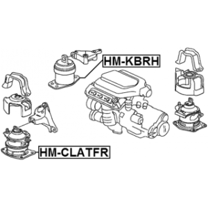 Mounting Engine - FEBEST HMKBRH