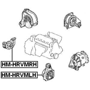 Mounting Engine - FEBEST HMHRVMRH