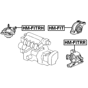 Mounting Engine - FEBEST HMFIT