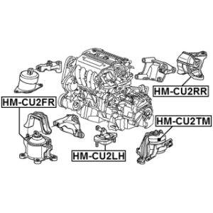 Mounting Engine - FEBEST HMCU2LH