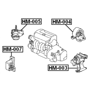Mounting Engine - FEBEST HM005