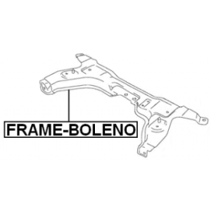 Axle Beam - FEBEST FRAMEBOLENO