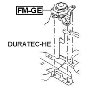 Mounting Engine - FEBEST FMGE