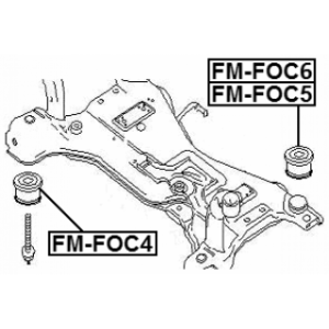 Bushing Axle Beam - FEBEST FMFOC4