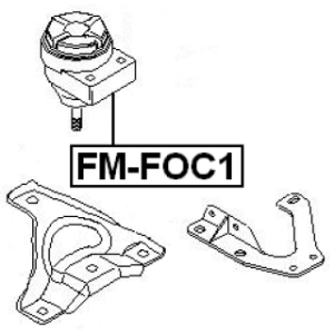 Mounting Engine - FEBEST FMFOC1