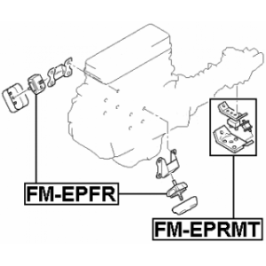 Mounting Engine - FEBEST FMEPFR