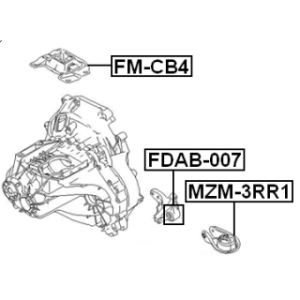 Mounting Engine - FEBEST FMCB4